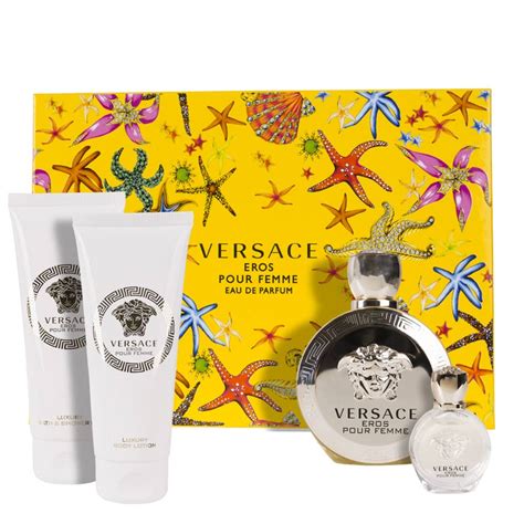 versace eros pour femme 100ml gift set|Versace Eros pour femme price.